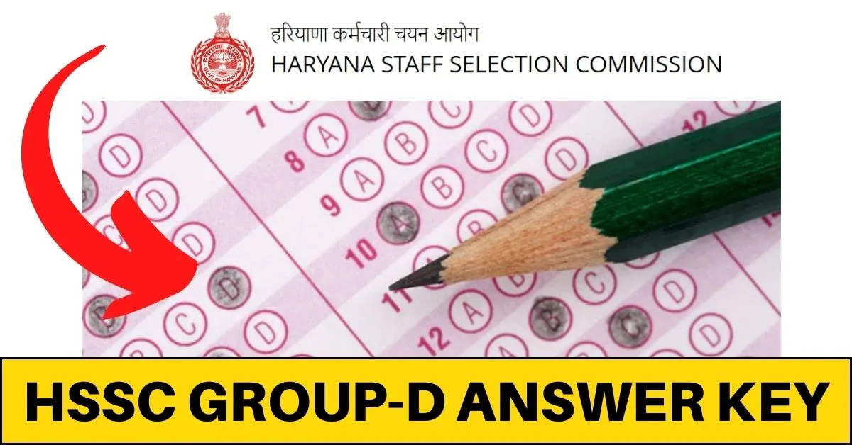 Haryana CET Group D Answer Key