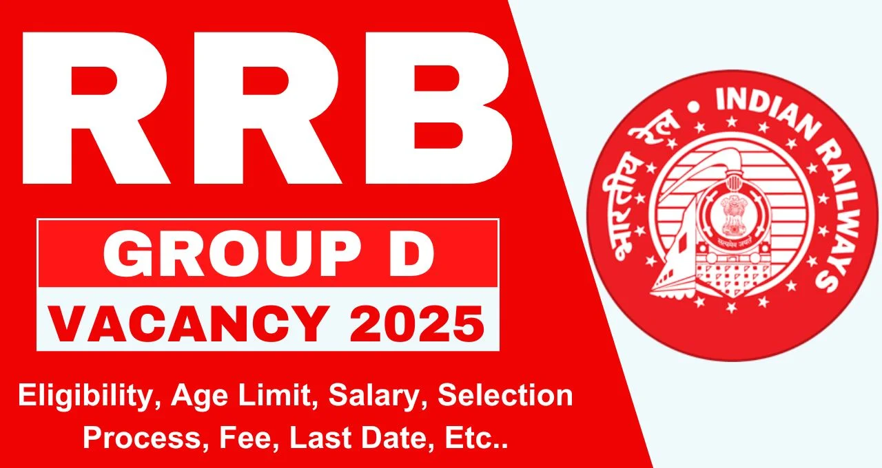 Railway RRB Group D Online Form 2025