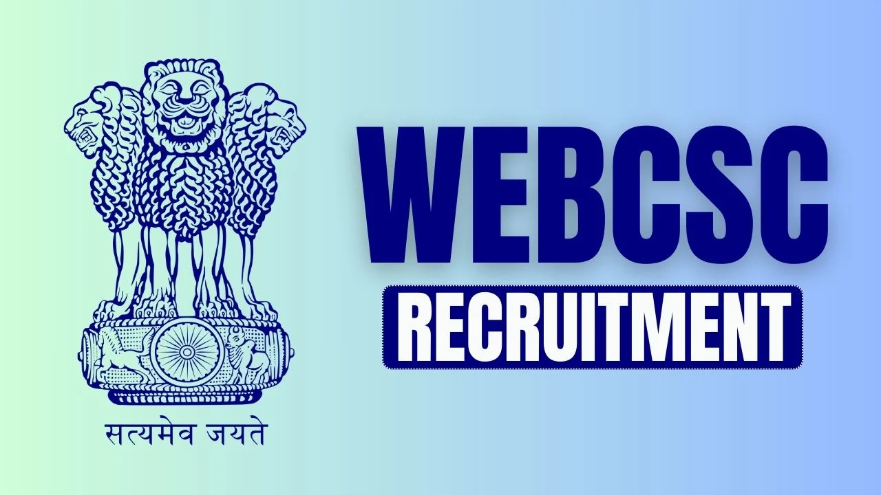 WEBCSC Recruitment