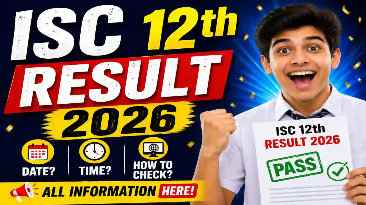 ISC 12th Result 2026