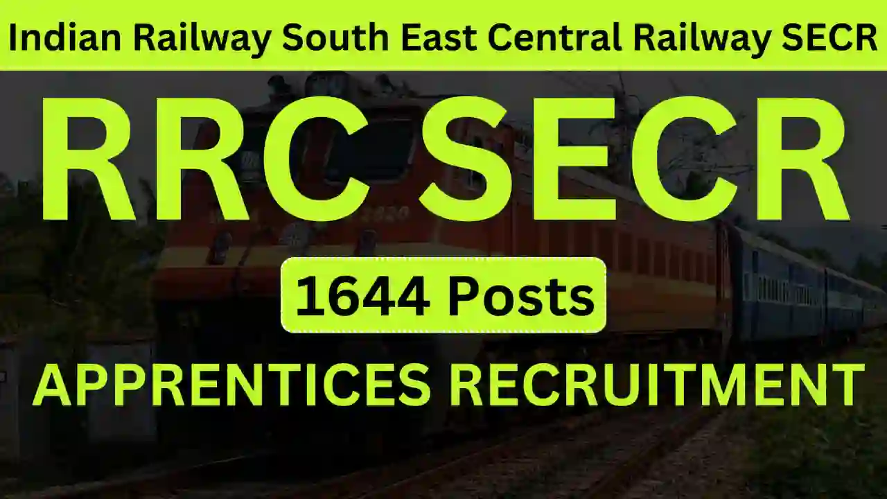RRC SECR Apprentices Recruitment 2026 Online Form
