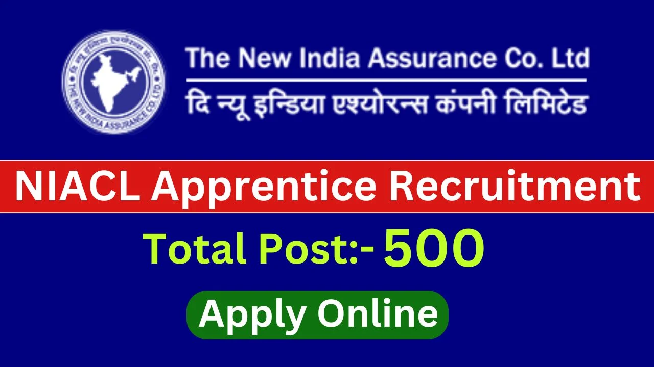 NIACL Apprentice Recruitment