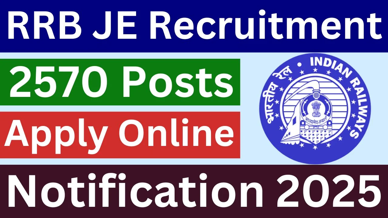RRB JE Recruitment