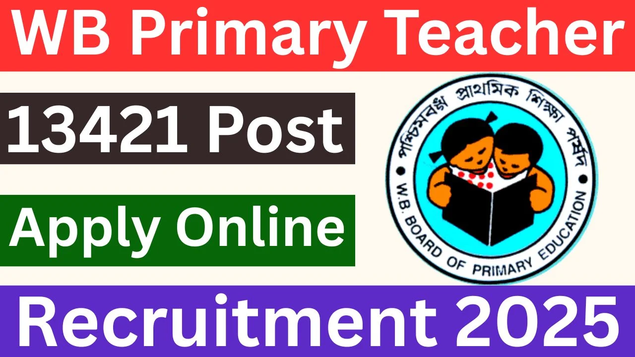 WB Primary Teacher Recruitment