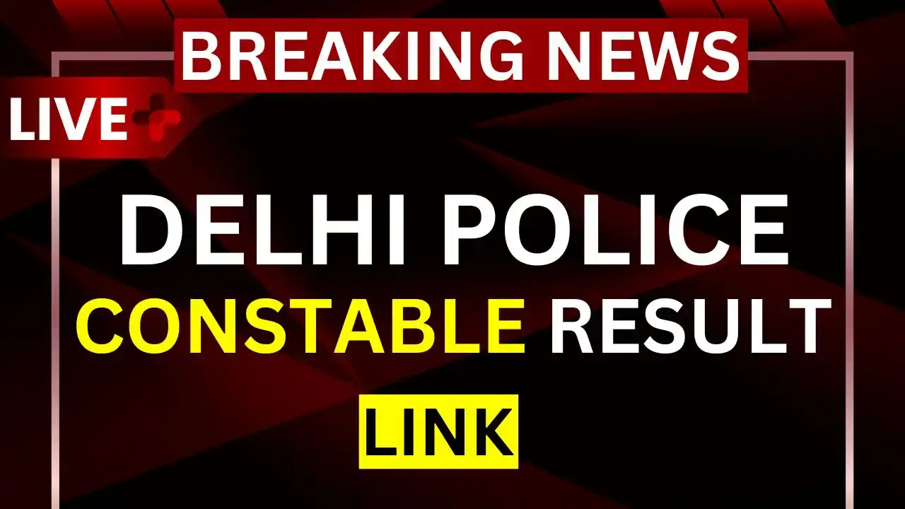 Delhi Police Constable Result 2026