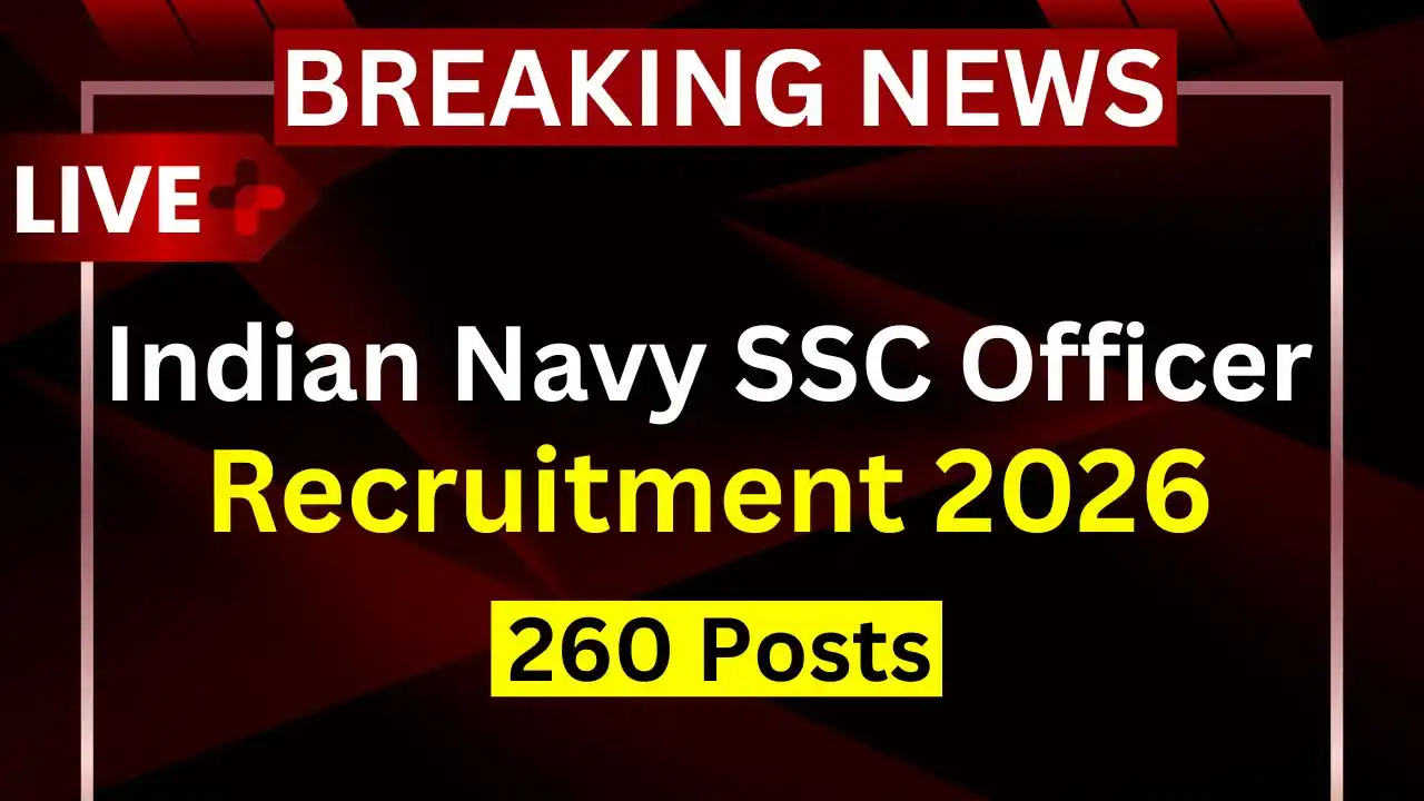 Indian Navy SSC Officer Recruitment 2026