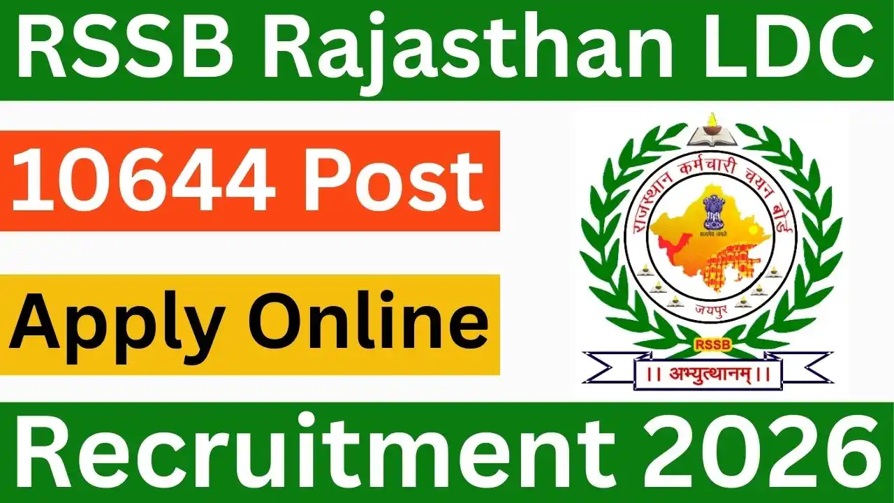 Rajasthan LDC Recruitment 2026