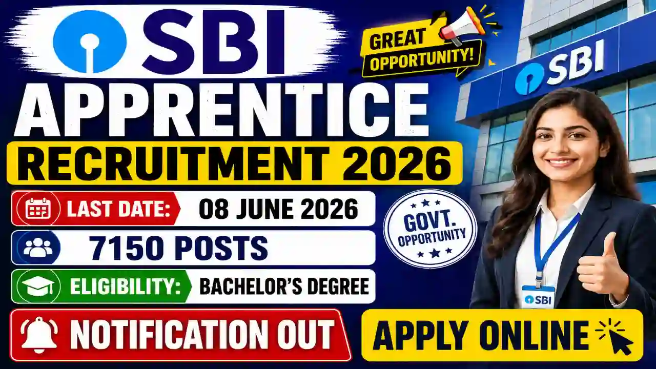 SBI Bank Apprentice Recruitment 2026